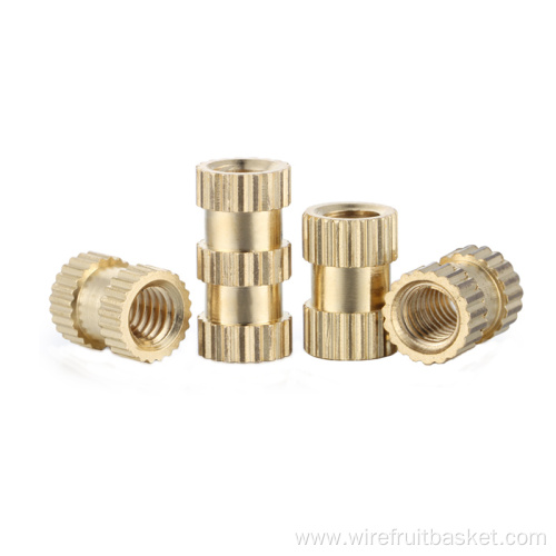 brass female threaded insert nut